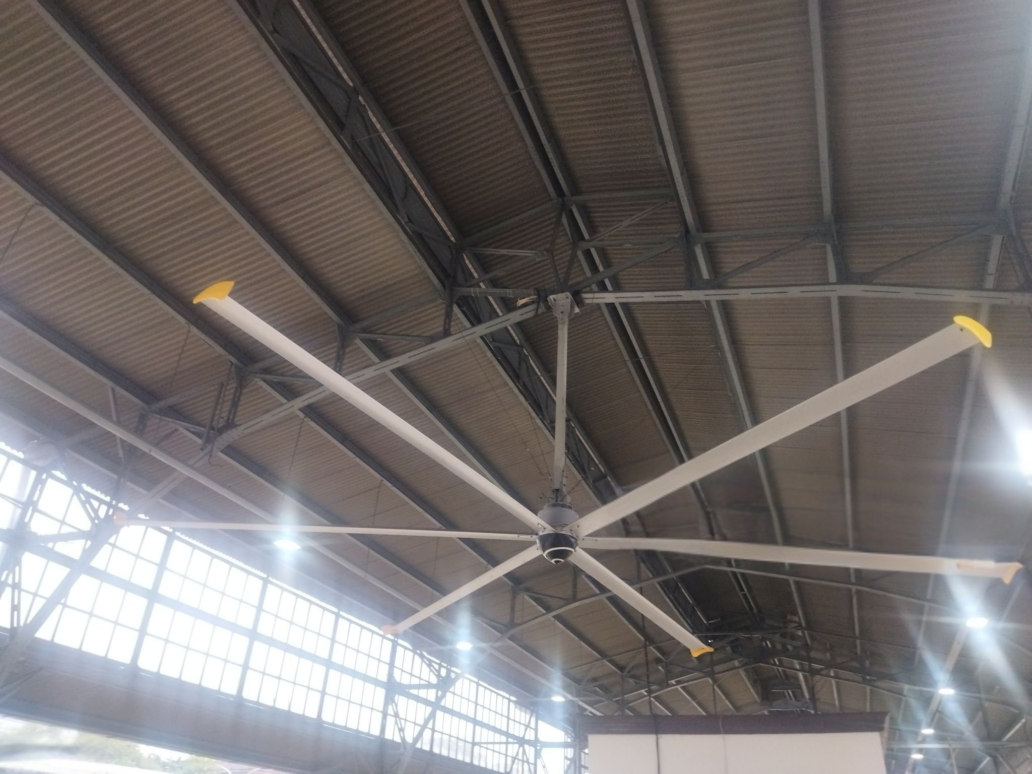 Warerhouse Ceiling Fan Installations