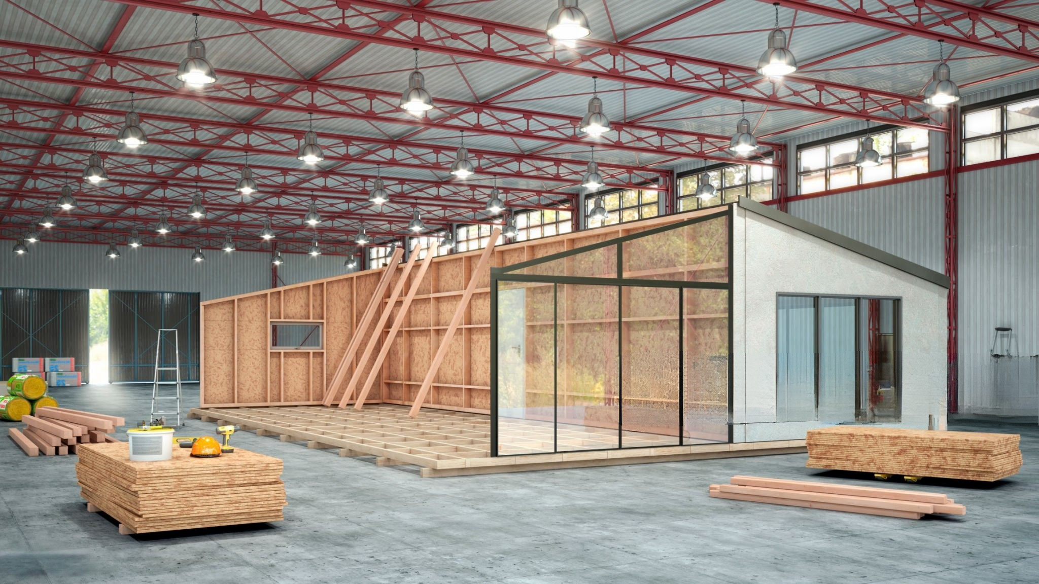 Mezzanine Floors making