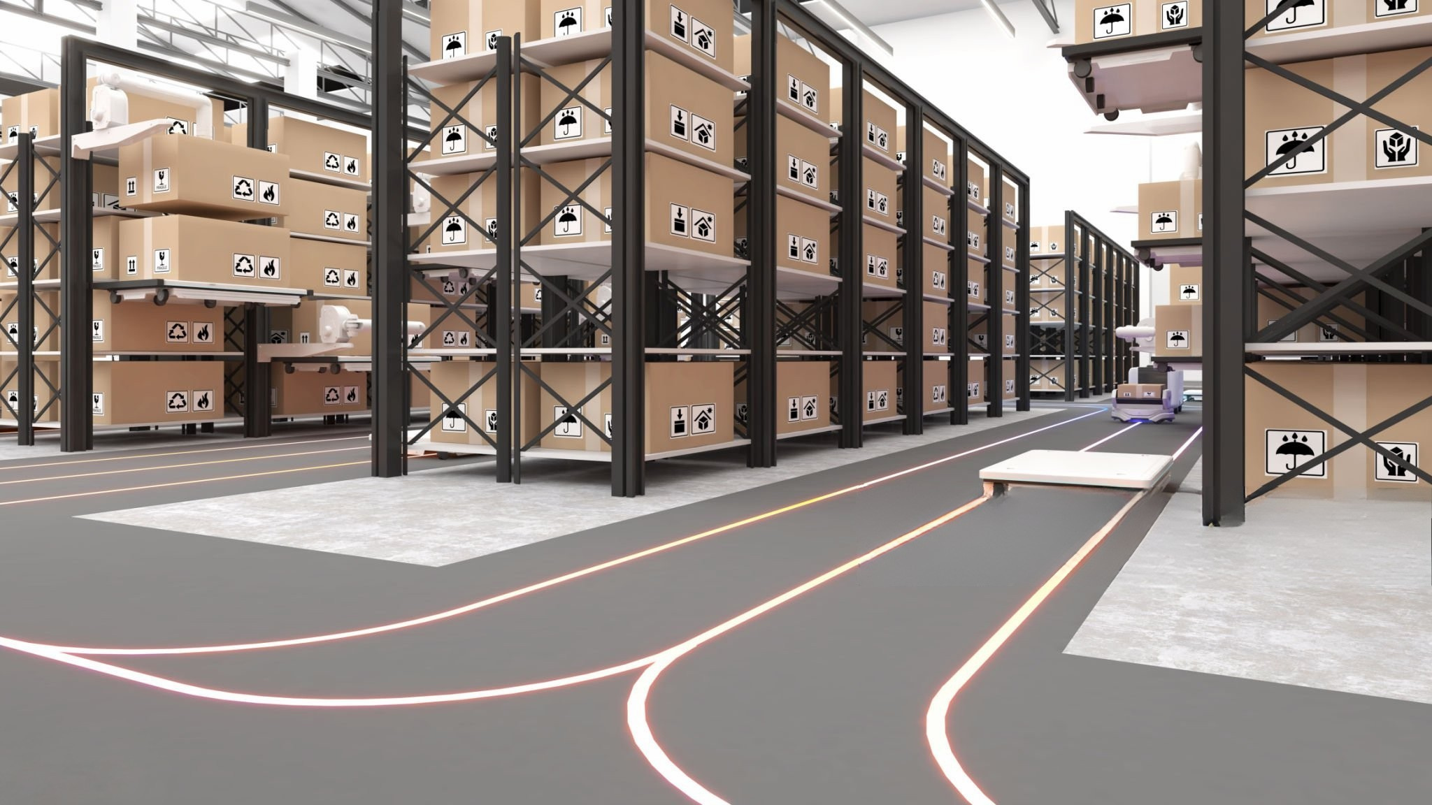 warehouse shelving system