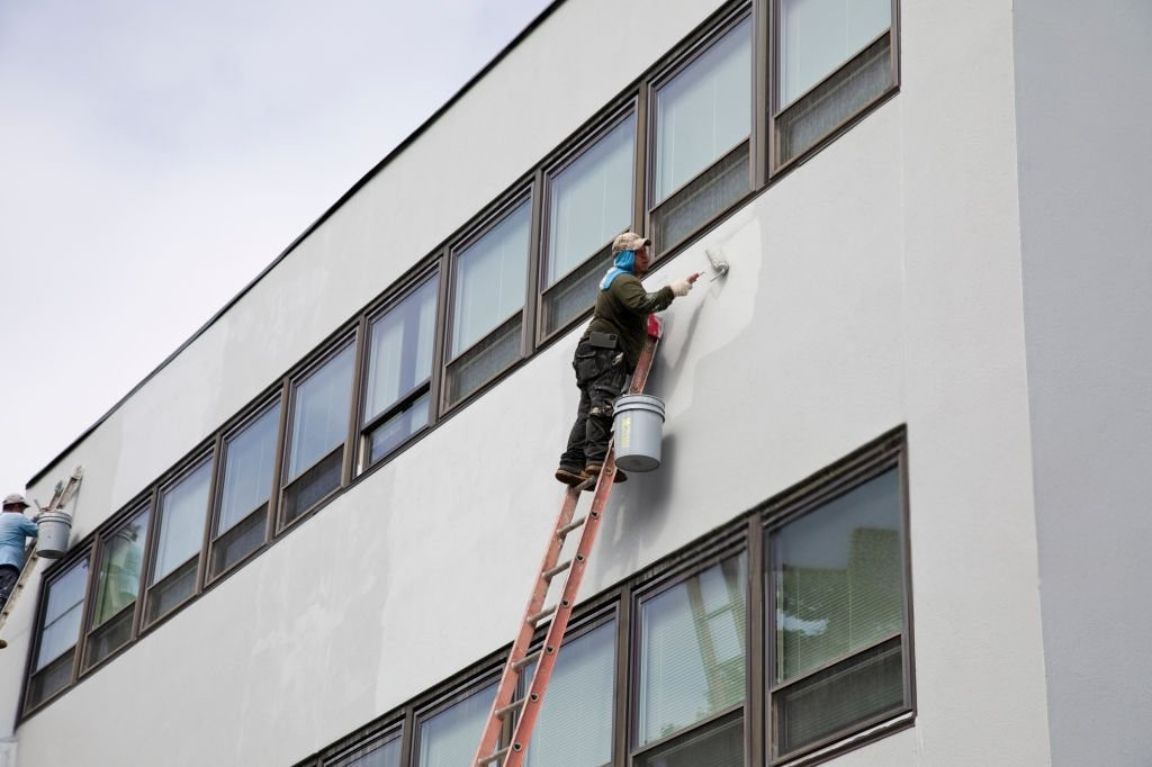 Commercial Exterior painting